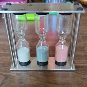 Tea Hourglass Timer 2,3, and 5 Minutes
